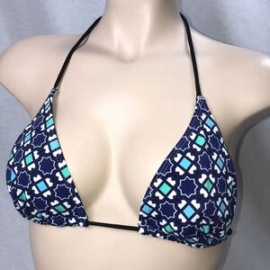 Whisper Size Large Adjustable Triangle Bikini Top New New With Tags